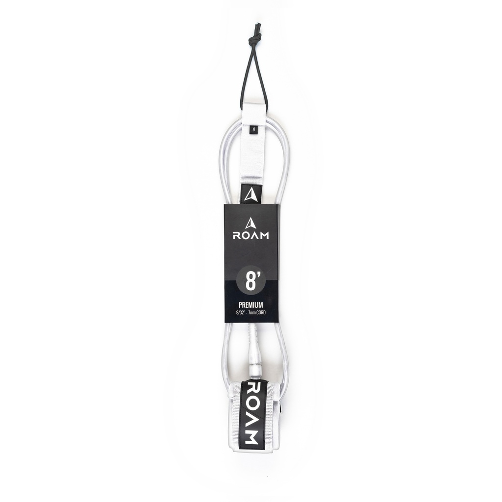 ROAM - 8' Premium Leash - White