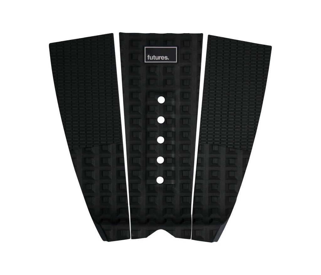 Futures - Voodoo 3-Piece Traction Pad - Black