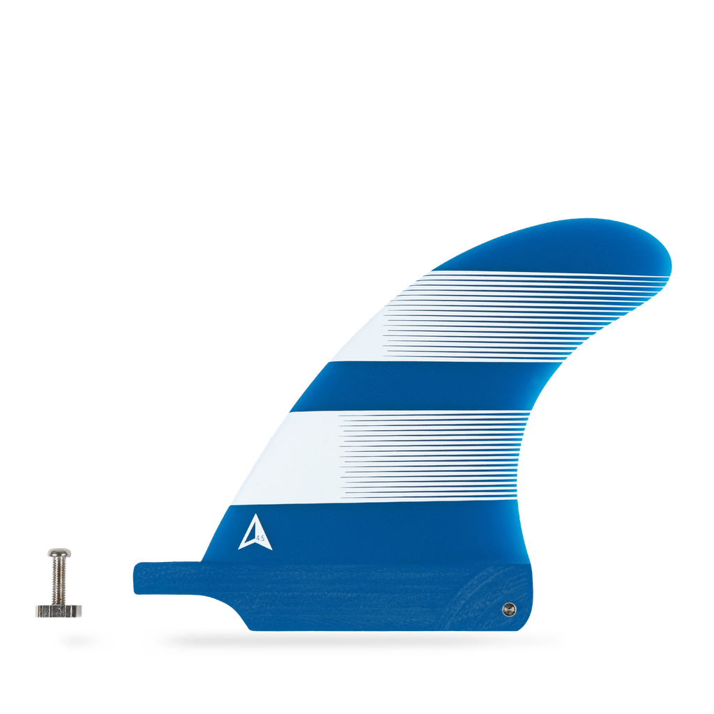 ROAM - Longboard Fin - Blue - Size 4.5''