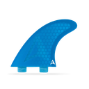 ROAM - All Round Thruster Fin Set  Dual Tab - Blue - Size L