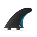 ROAM - Performanced Thruster Fin Set  Dual Tab - Black - Size L