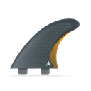 ROAM - Performanced Thruster Fin Set  Dual Tab - Smoke - Size L