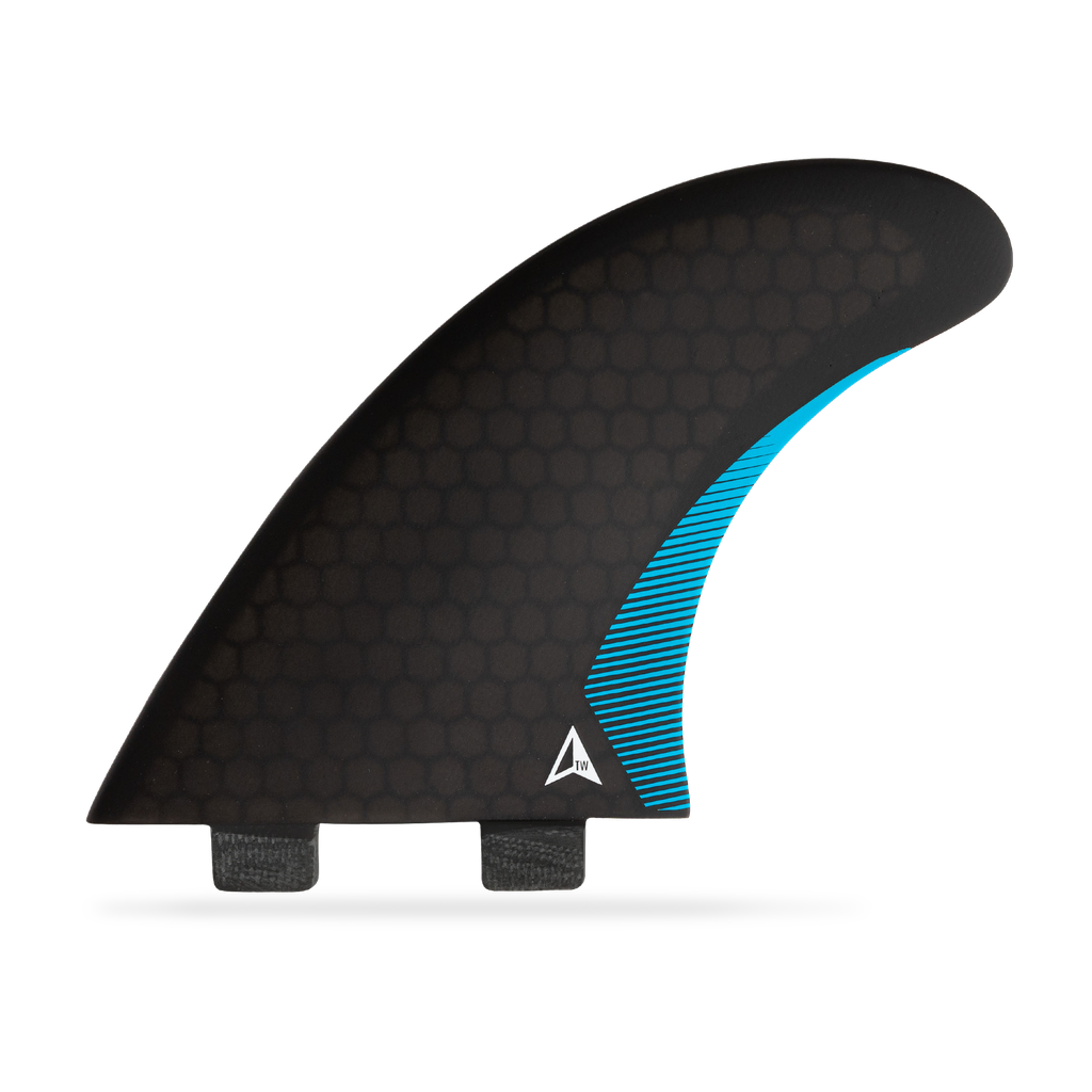 ROAM - Twin Fin Set  Dual Tab - Black - Size M