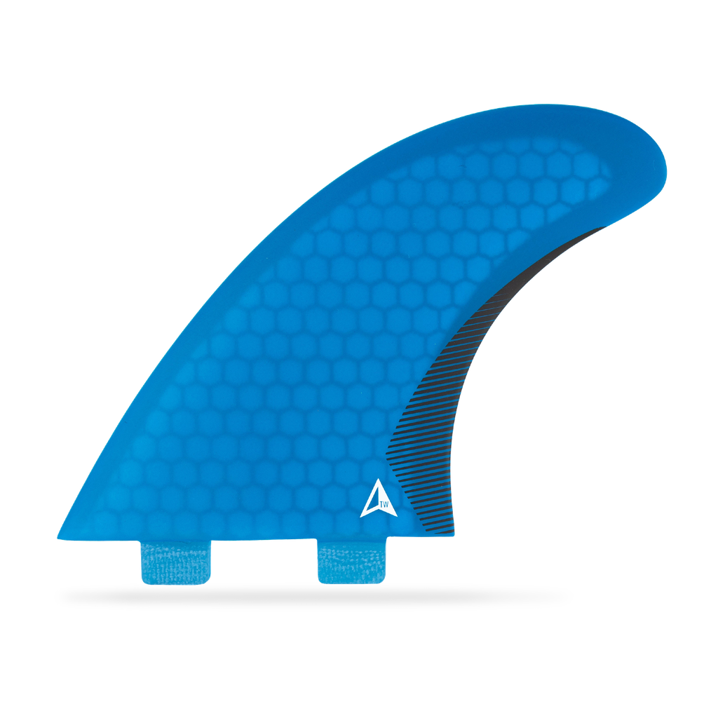 ROAM - Twin Fin Set  Dual Tab - Blue - Size M