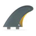 ROAM - Twin Fin Set  Dual Tab - Smoke - Size M