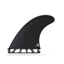 ROAM - All Round Thruster Fin Set  Single Tab - Black - Size L