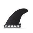 ROAM - All Round Thruster Fin Set  Single Tab - Black - Size S