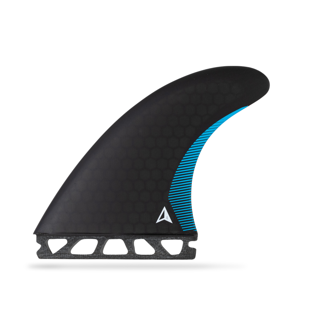 ROAM - Performanced Thruster Fin Set  Single Tab - Black - Size L