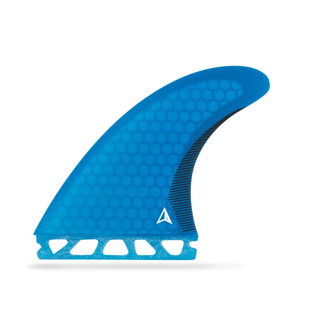 ROAM - Performanced Thruster Fin Set  Single Tab - Blue - Size L