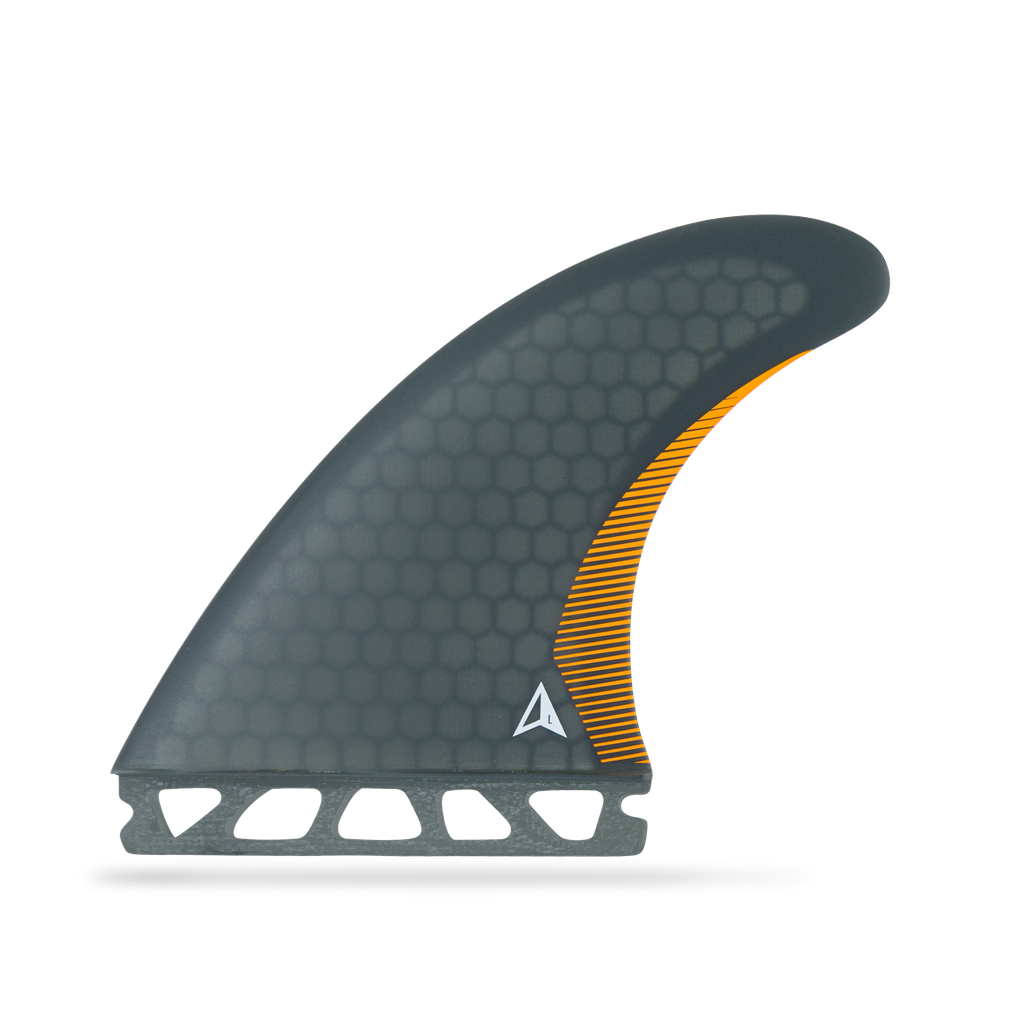 ROAM - Performanced Thruster Fin Set  Single Tab - Smoke - Size L