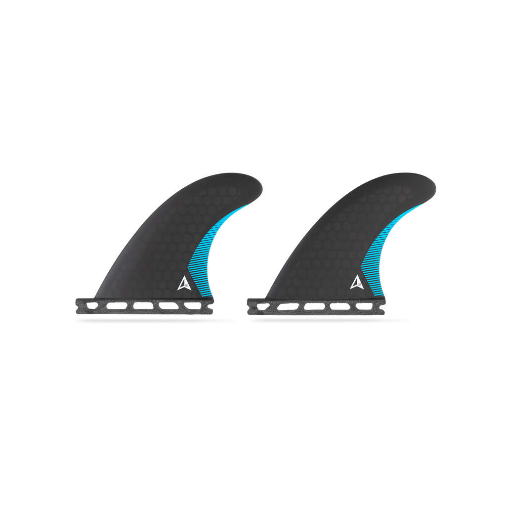 ROAM - Quad Rear Fin Set  Single Tab - Black - Size M