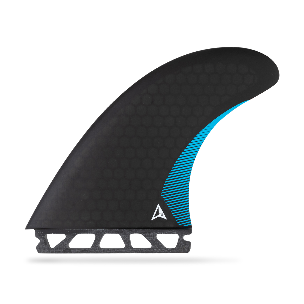 ROAM - Twin Fin Set  Single Tab - Black - Size M