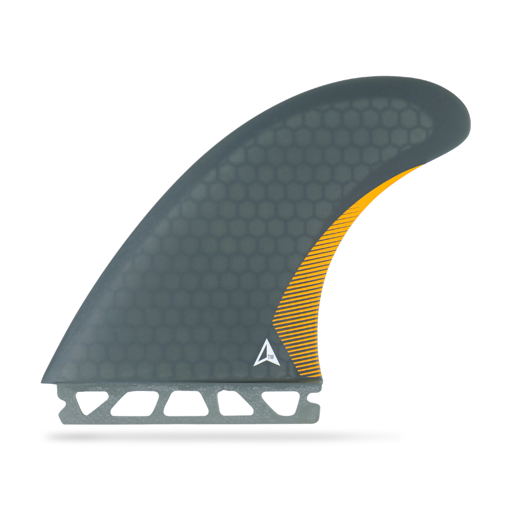 ROAM - Twin Fin Set  Single Tab - Smoke - Size M