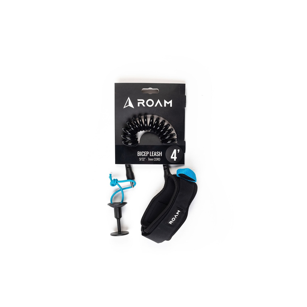 ROAM - 4' Bodyboard Leash - Black