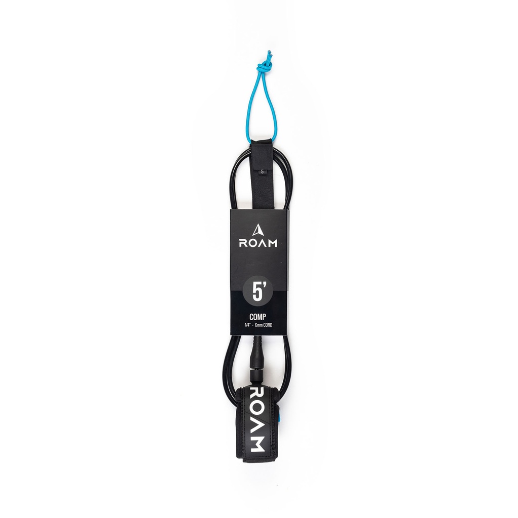 ROAM - 5' Comp Leash - Black