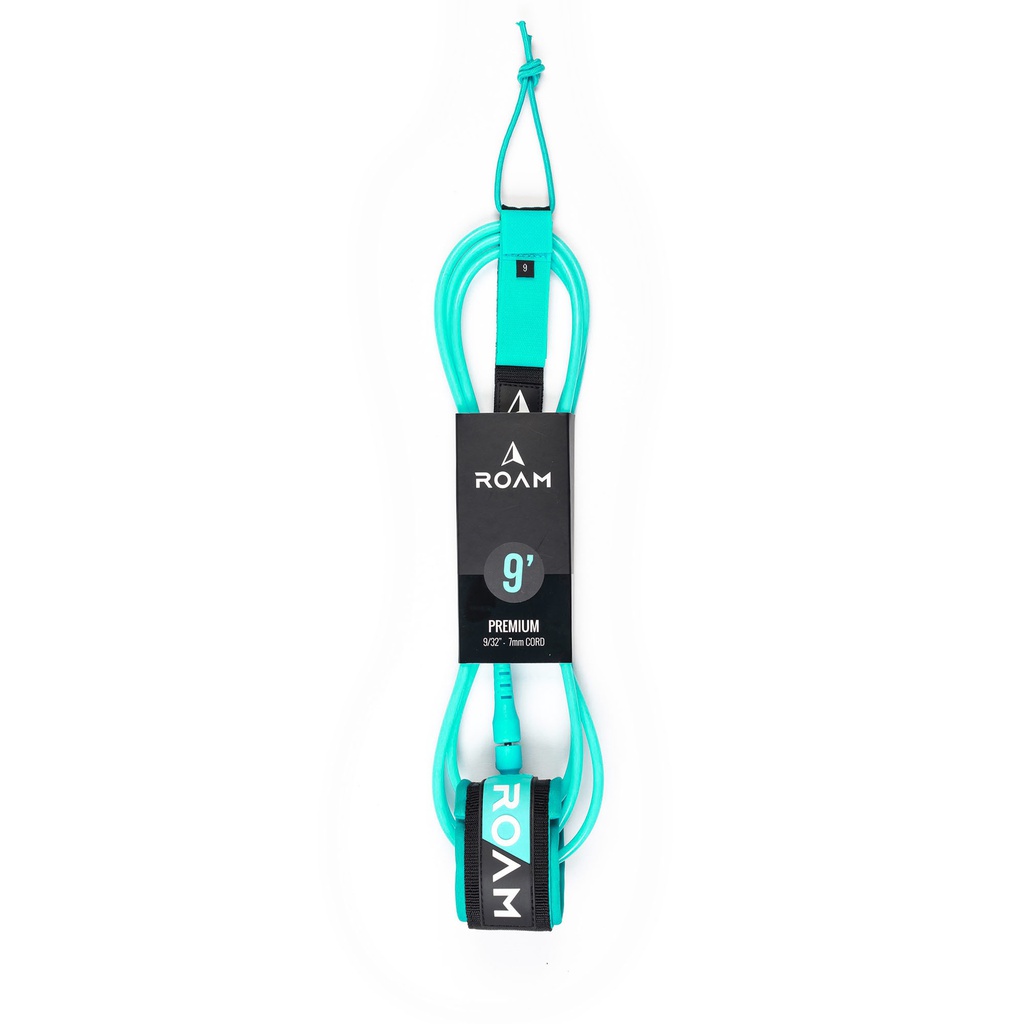 ROAM - 9' Premium Leash - Sea Green