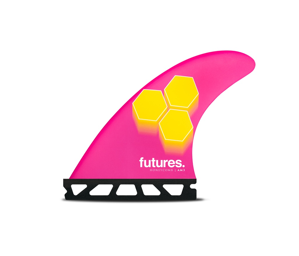 Futures - AM3 Honeycomb (S) - Pink/Yellow