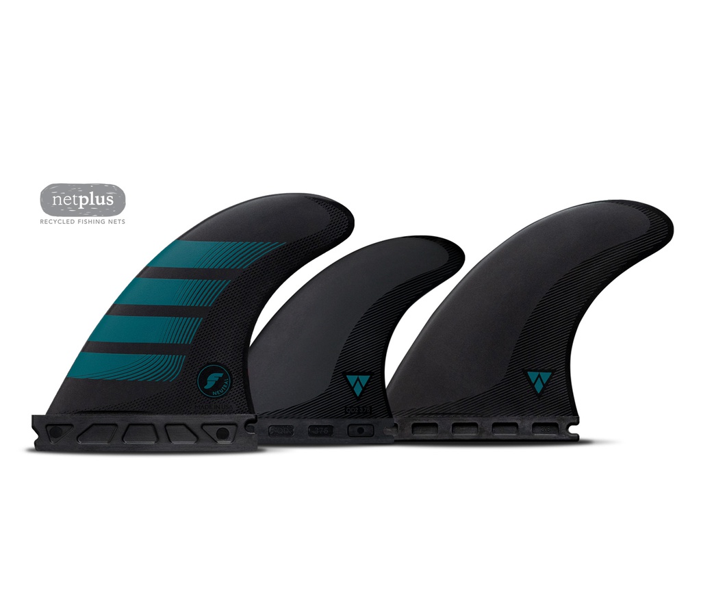 Futures - F4 Alpha 5-Fin (S) - Alpha (NetPlus) - Carbon/Aqua