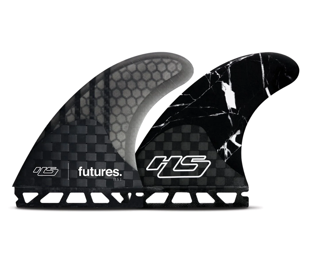 Futures - HS1 V2 Thruster (L) - Honeycomb - Carbon/Smoke