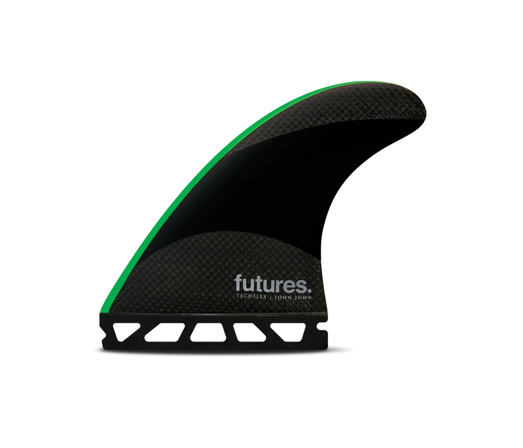 Futures - John John Florence Techflex (M) - Black/Neon Green