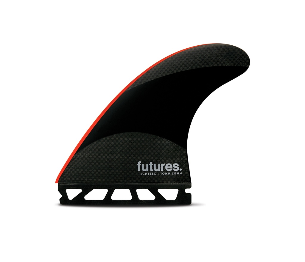 Futures - John John Florence Techflex (L) - Black/Bright Red