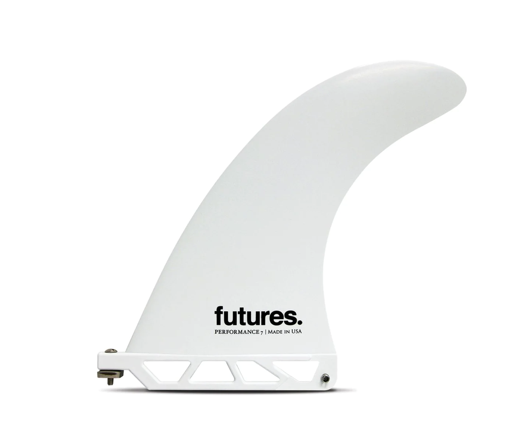 Futures - Performance 7.0" Single Fin (M) - Thermotech - White