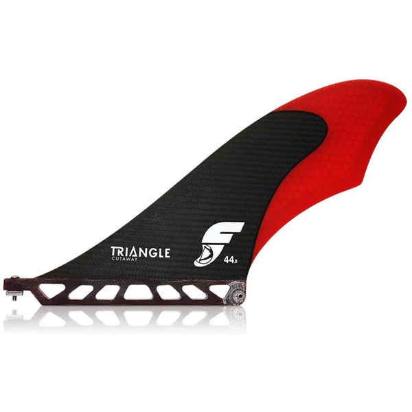 Futures - Triangle Cutaway SUP Fin (S) - Carbon/Red