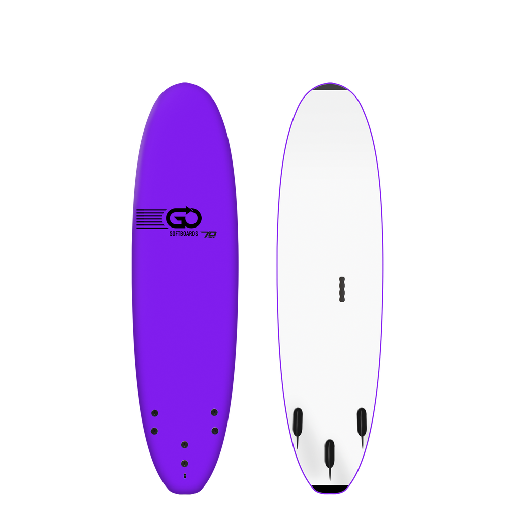 GO Softboard 7'0 - School Wide - Purple 