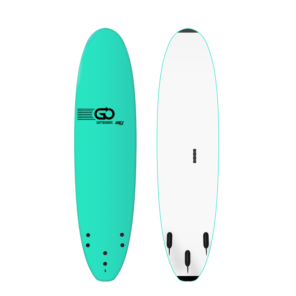 GO Softboard 8'0 - School Wide - Green 