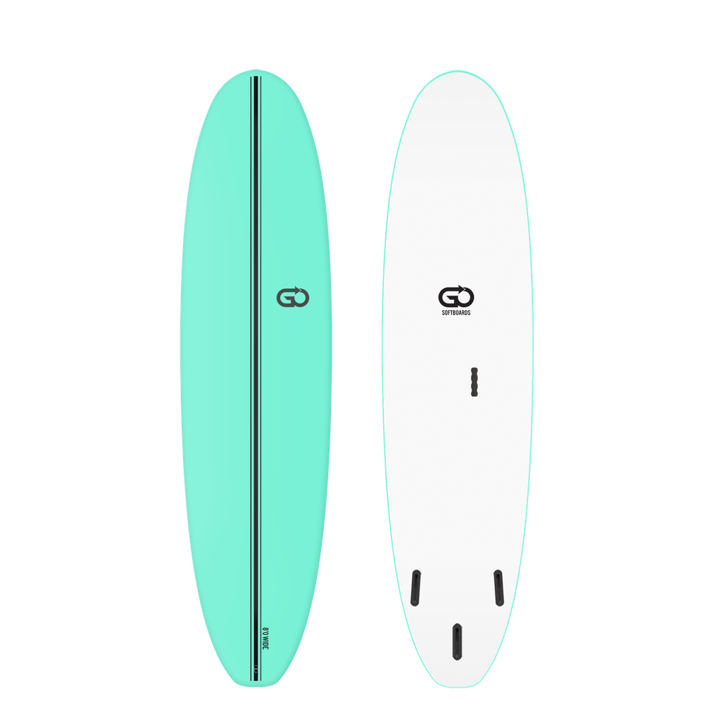 GO Softboard 8'0 - Surf Wide - Green 