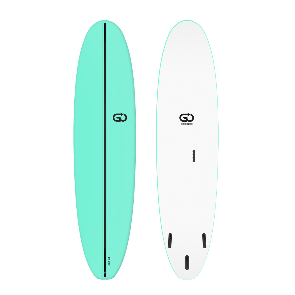 GO Softboard 8'6 - Surf Wide - Green 