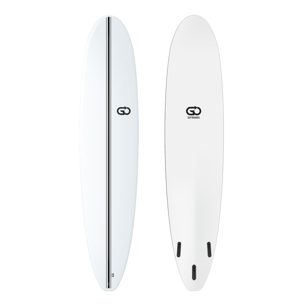 GO Softboard 9'0 - Surf Range - White 