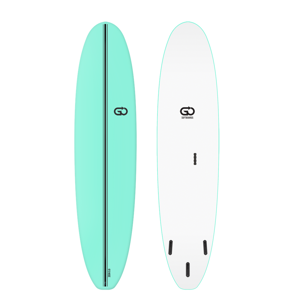 GO Softboard 9'0 - Surf Wide - Green 