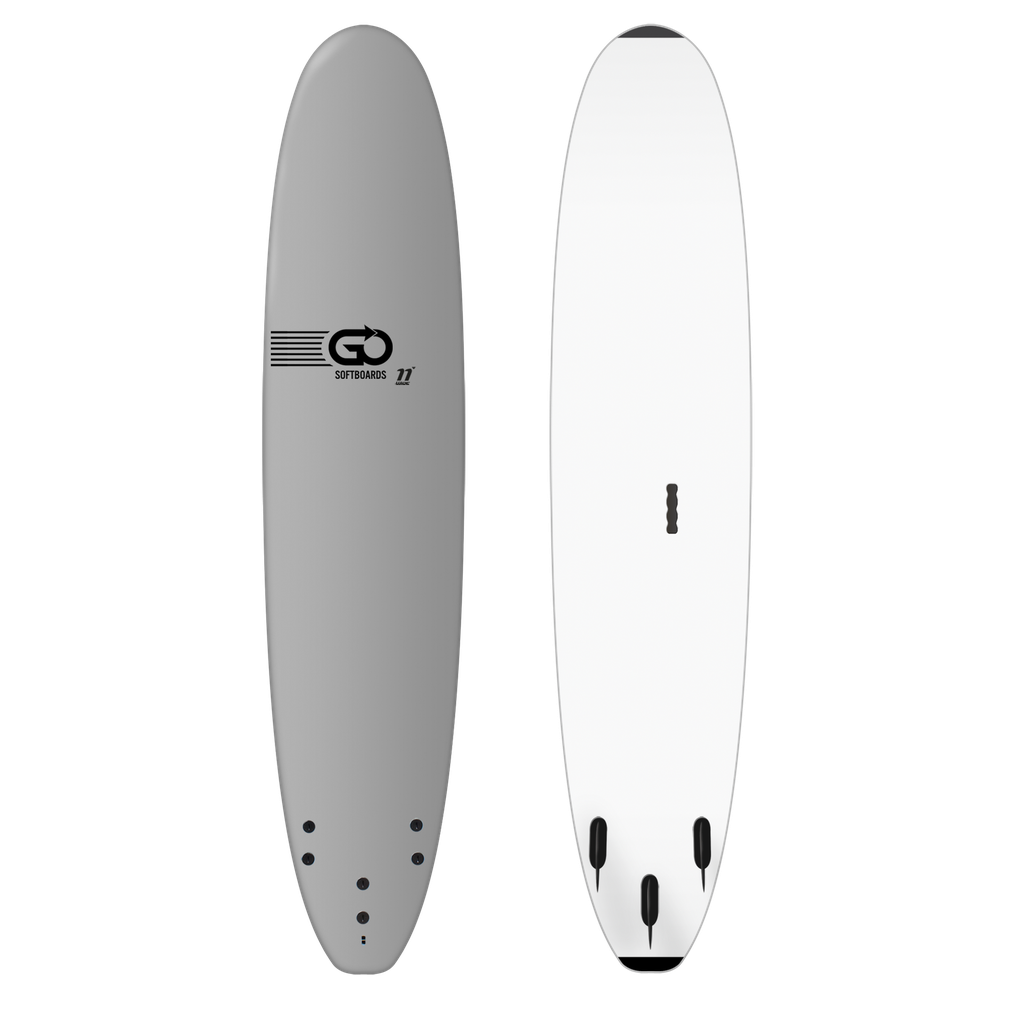 GO Softboard 11'0 - School Wide - Gray 