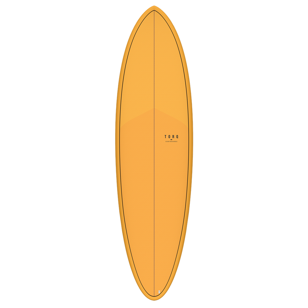 torq TET 6´8 - Funboard - Orange + Pattern 