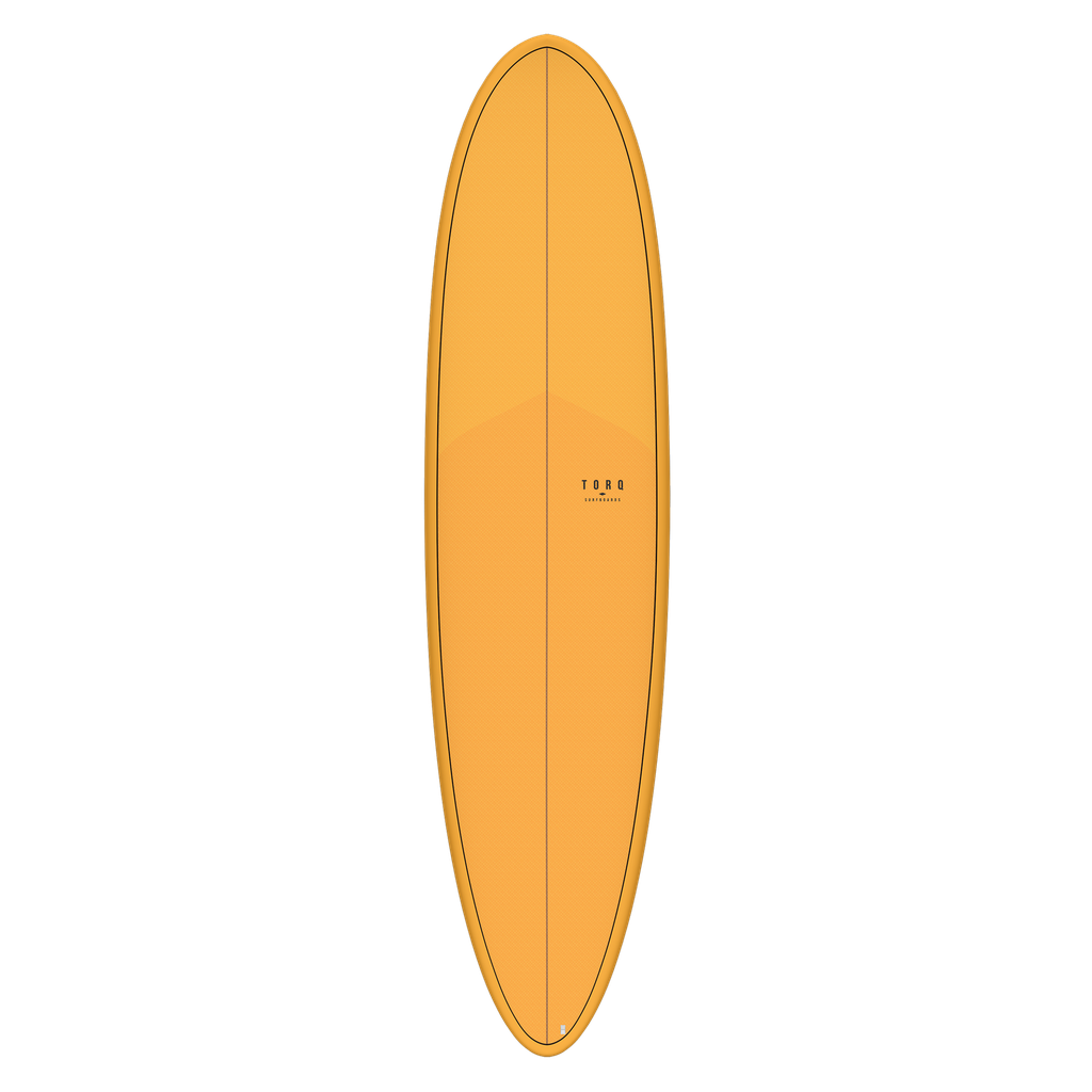 torq TET 7´6 - Funboard - Orange + Pattern 