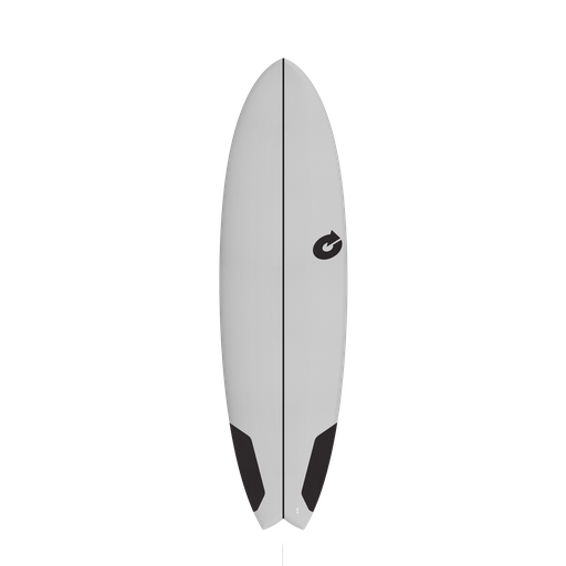 torq Soft Deck EVA 5'11 - Fish - Gray