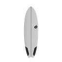 torq Soft Deck EVA 5'11 - Fish - Gray