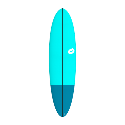 torq Soft Deck EVA 6'8 - Fun - Blue + Blue Tail