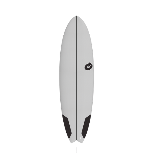 torq Soft Deck EVA 6'10 - Fish - Gray