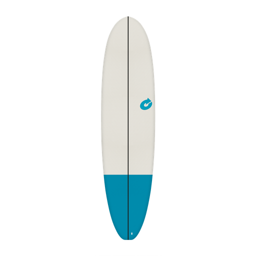 torq Soft Deck EVA 7'4 - Fun V+ - Sand + Blue Tail