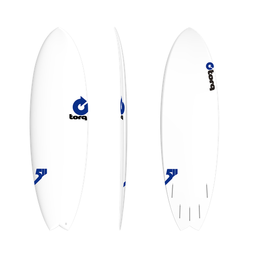 torq TET 5´11 - Fish - Rental - White 