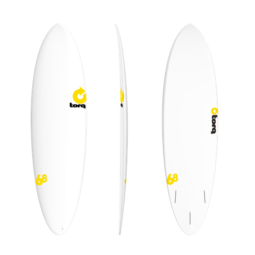 torq TET 6´8 - Funboard - Rental - White 