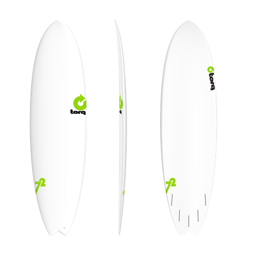 torq TET 7´2 - Fish - Rental - White 