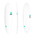 torq TET 7´6 - Funboard - Rental - White 