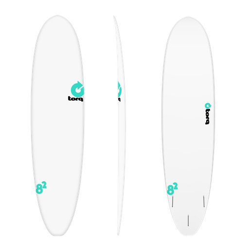 torq TET 8´2 - Funboard V+ - Rental - White 