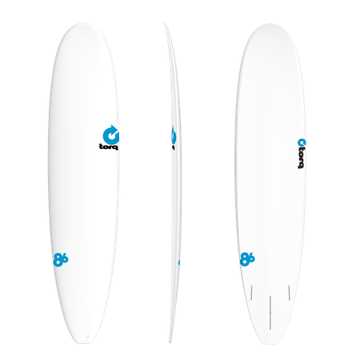 torq TET 8´6 - Longboard - Rental - White 