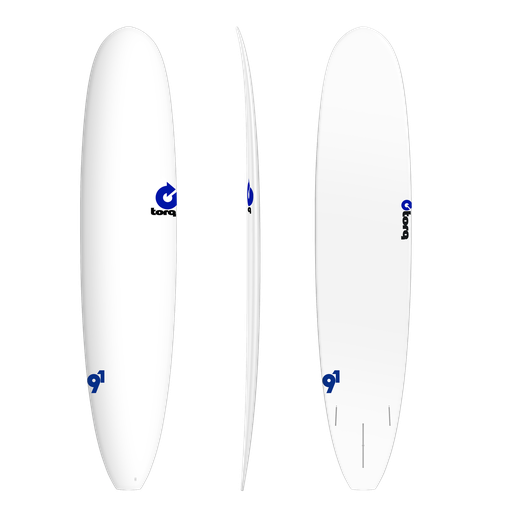 torq TET 9´1 - Longboard - Rental - White 