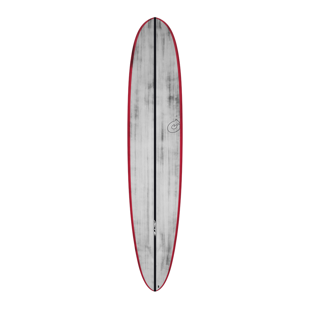 torq ACT 9´1 - The Don HP - Brushed Gray + Red Rails