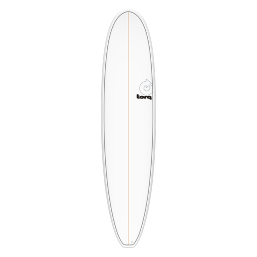 torq TET 8´0 - Longboard - White + Pinline 